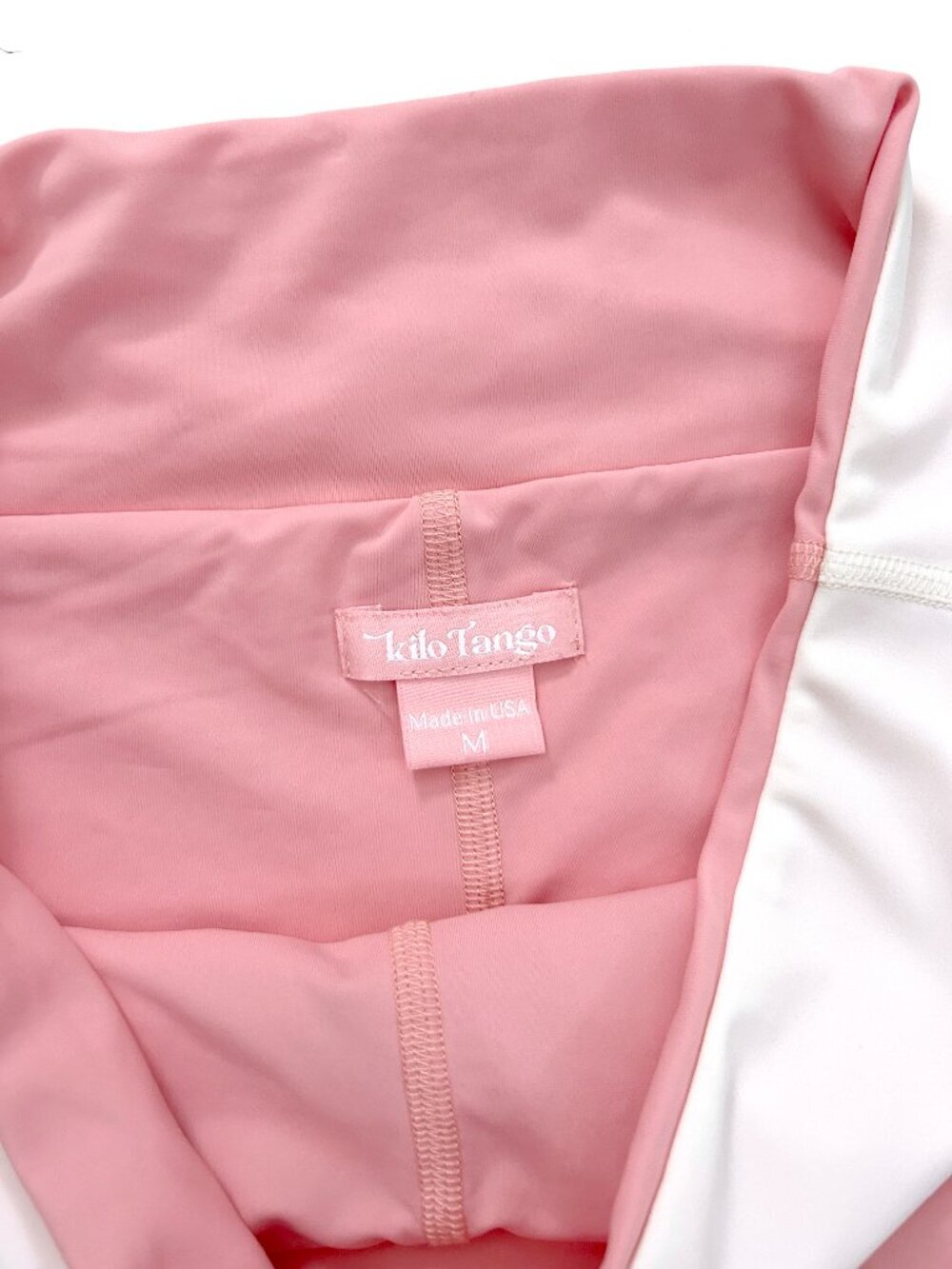 Pink Golf Skort Size M Country Club Tennis Pickleball Athletic Skirt Kilo Tango - Picture 7 of 8